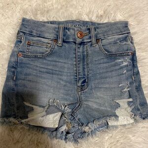 American eagle high wasted shorts